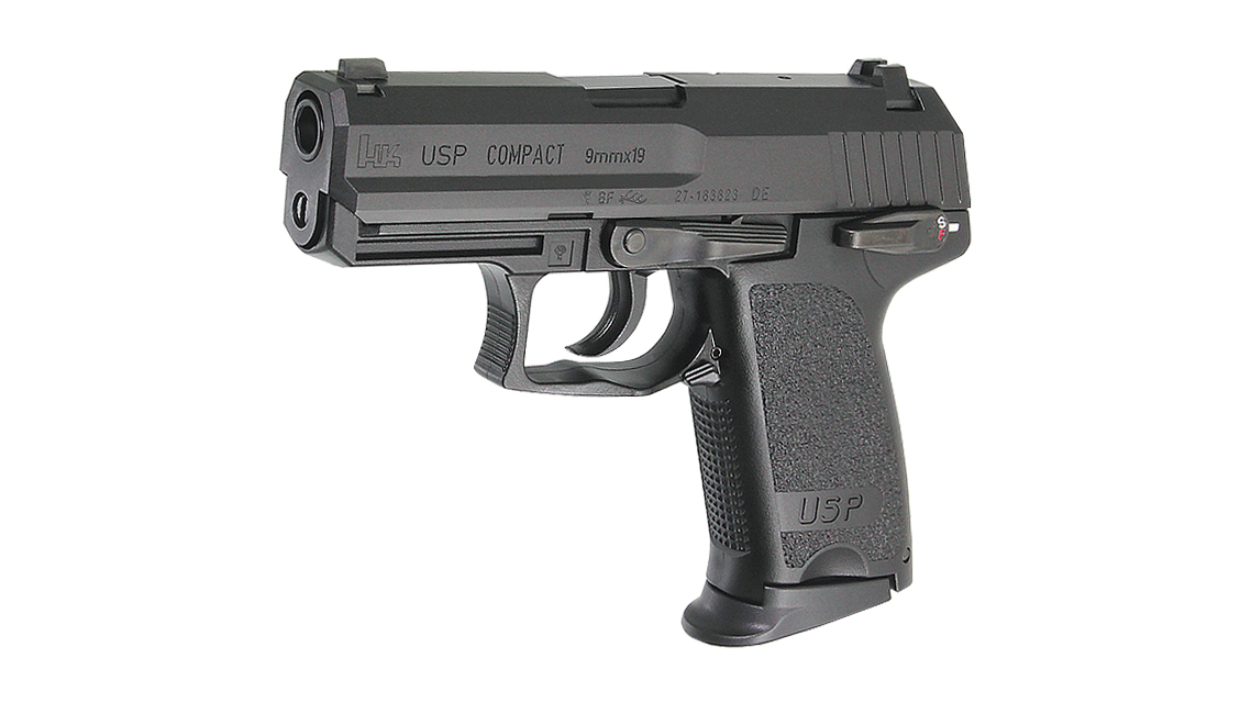 Umarex H&K USP Compact GBB Pistol (Black) Model: UMAREX-GBB-USPCOM