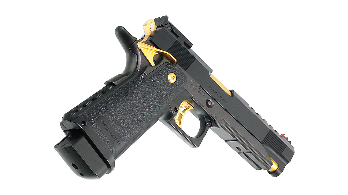 Tokyo Marui Hi-Capa 5.1 Gold Match GBB Pistol Model: TM-GBB-CAPA51 ...